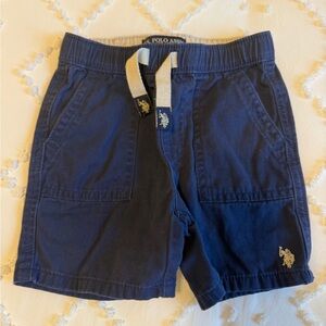 U.S. Polo Assn. Ralph Lauren Polo Navy Kids Pull-On Shorts - 4T